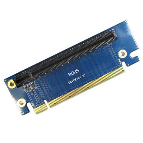 ST8008 PCI-E PCIe express X16 riser card 2U (Left-side insertion)